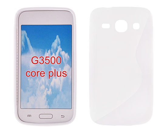 Silicone S-Line Samsung G350 Galaxy Core Plus white