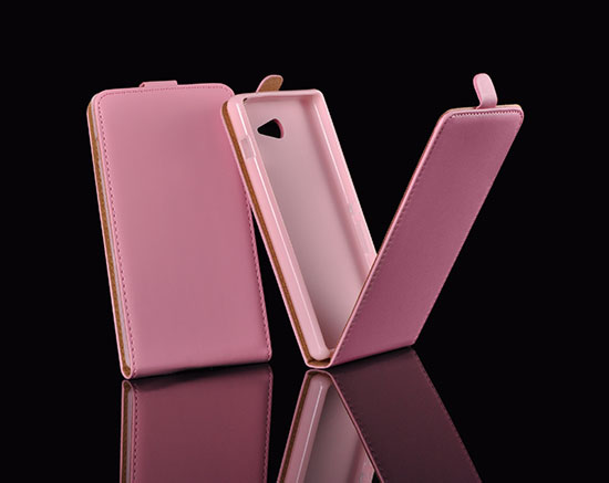 Slim Flip Case Samsung Galaxy S5 Mini/SM-G800F pink