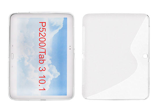S-Line Silicone Samsung Galaxy Tab 3/P5200 10.1'' transparent