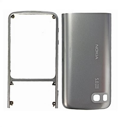 Nokia C3-01 Cover silver ORIGINAL