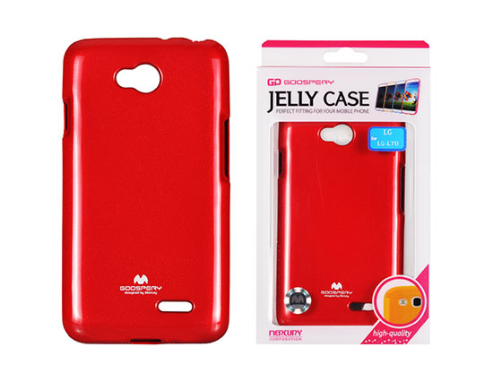 Jelly Silicone LG L70/D320/L65 red