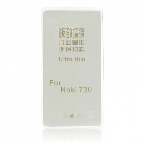 Nokia Lumia 730/735 Ultra Slim 0.3mm Silicone transparent