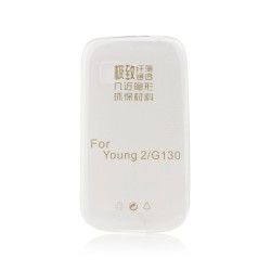 Samsung Galaxy Young 2/G130H Ultra Slim 0.3mm Silicone transparent