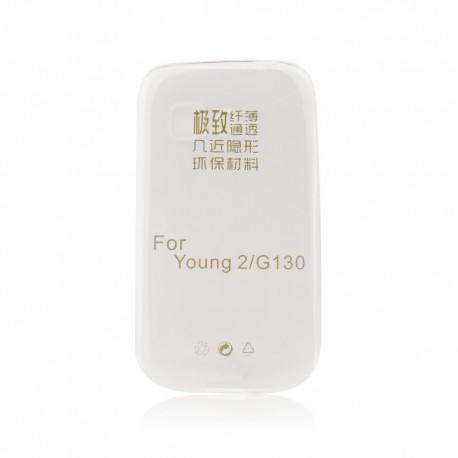 Samsung Galaxy Young 2/G130H Ultra Slim 0.3mm Silicone transparent