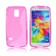 Samsung Galaxy S5 Mini/SM-G800F S-Line Silicone pink