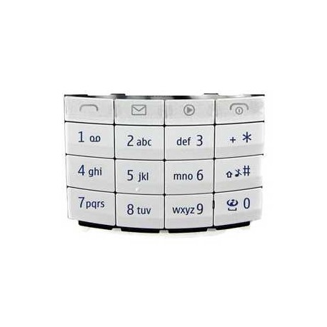 Nokia X3-02 Keypad white ORIGINAL