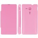 Flip Book Case Sony Xperia SP pink