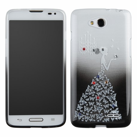 Lady Silicone Samsung i9190 Galaxy S4 Mini black