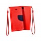 Telone Fancy Case Sony Xperia Z3 Mini/Z3 Compact red-navy
