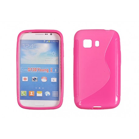 Silicone S-Line Samsung Galaxy Young 2/G130H pink