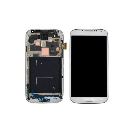 Samsung i9505 Front+Lcd+Touch Screen white ORIGINAL