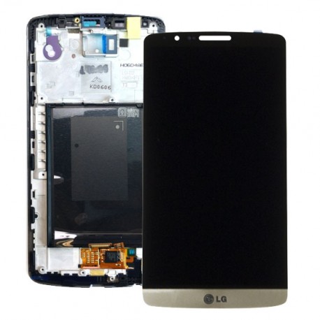 LG G3 Lcd+Touch Screen+Front gold/black ORIGINAL