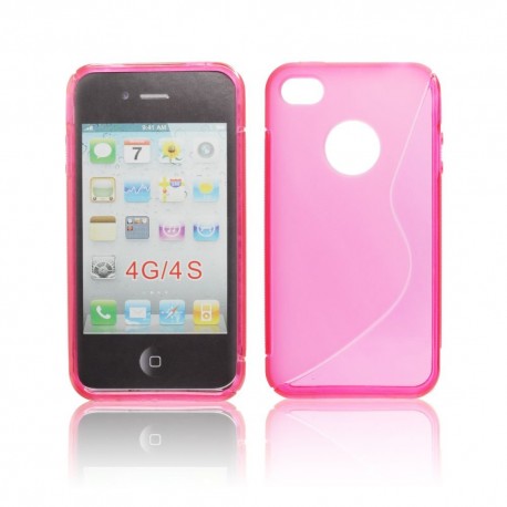 Microsoft Lumia 435 S-Line Silicone pink