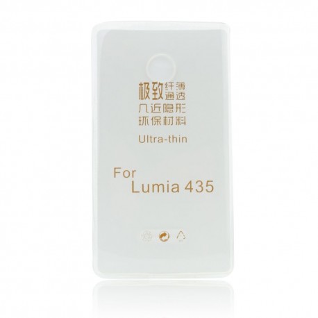 Microsoft Lumia 435 Ultra Slim 0.3mm Silicone transparent