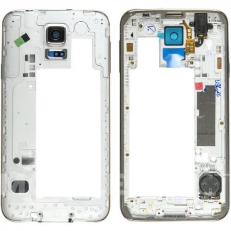 Samsung Galaxy S5/G900 MiddleCover gold ORIGINAL