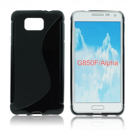 Samsung Galaxy Alpha/G850 S-Line Silicone black