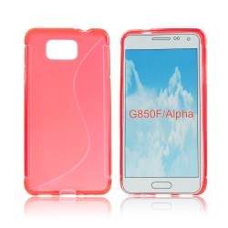 Samsung Galaxy Alpha/G850 S-Line Silicone pink