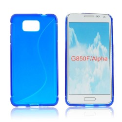 Samsung Galaxy Alpha/G850 S-Line Silicone blue