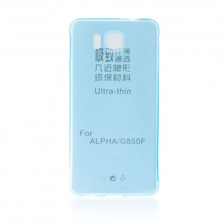 Samsung Galaxy Alpha/G850 Silicone Ultra Slim 0.3mm blue