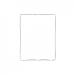 iPad 2/3/4 Touch Frame white