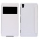 Sony Xperia E4 Nillkin Sparkle Folio Case white
