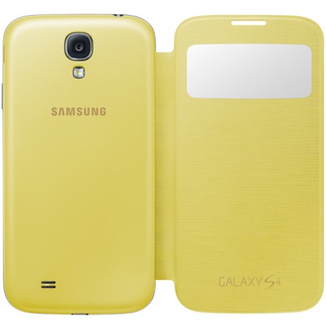 Samsung i9500 EF-CI950BYE S-View Case yellow