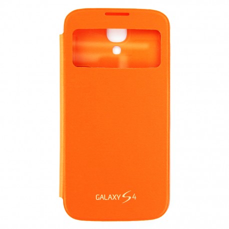 Samsung i9500 EF-CI950BOE S-View Case orange