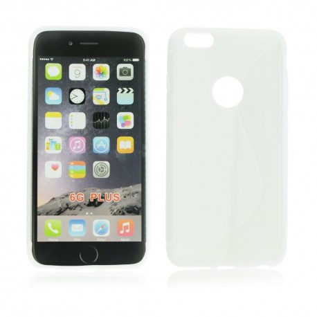 Silicone S-Line iPhone 6 Plus white