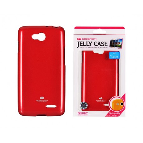 LG L90 D405 Jelly Silicone red