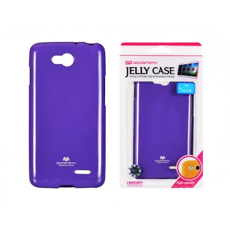 LG L90 D405 Jelly Silicone violet
