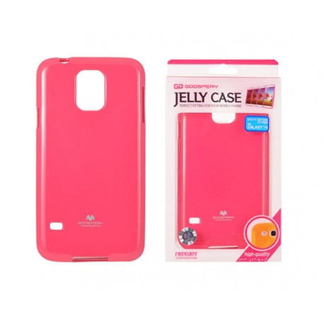 Samsung Galaxy S5 Mini G800F Jelly Silicone pink