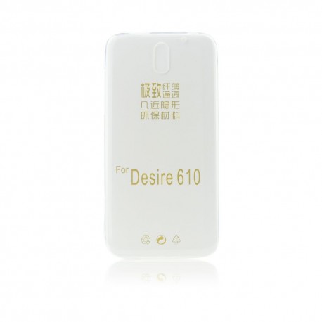 HTC Desire 610 Ultra Slim 0.3mm Silicone transparent