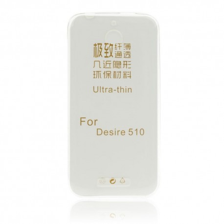 HTC Desire 510 Ultra Slim 0.3mm Silicone transparent