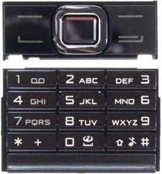 Nokia 8800arte Keypad Set black ORIGINAL