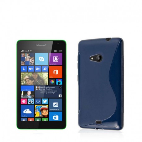 Microsoft Lumia 535 S-Line Silicone blue