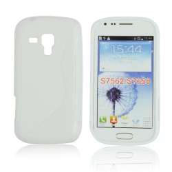 Samsung S7562 Galaxy S Duos S-Line Silicone white