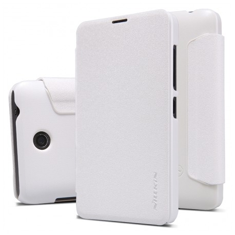 Microsoft Lumia 435 Nillkin Sparkle Folio Case white