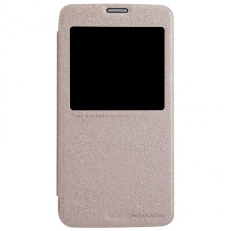 Sony Xperia E4G Nillkin Sparkle Folio Case gold