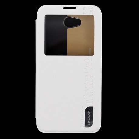 LG L90 Usams Merry Book Preview Case white