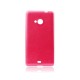 Microsoft Lumia 540 Jelly Leather 0,3mm Silicone Red