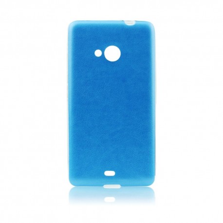 Microsoft Lumia 540 Jelly Leather 0,3mm Silicone White