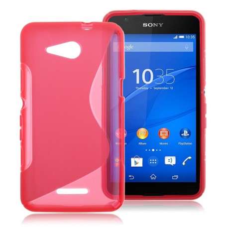 Sony Xperia E4G S-Line Silicone black
