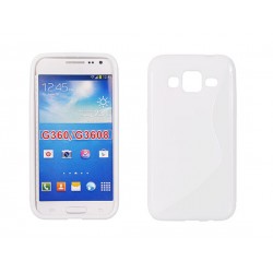 Samsung G360/Galaxy Core Prime S-Line Silicone white