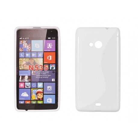 Microsoft Lumia 535 S-Line Silicone white