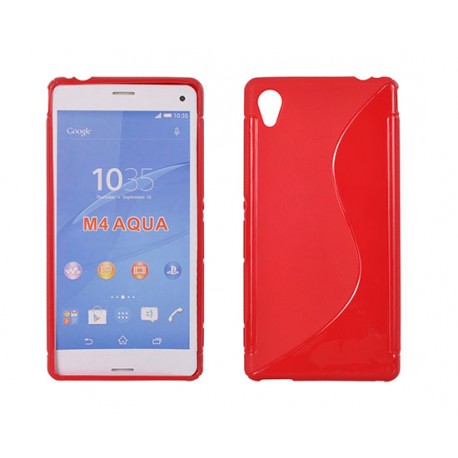 Sony Xperia M4 Aqua S-Line Silicone coral