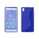 Sony Xperia M4 Aqua S-Line Silicone blue