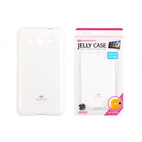 Jelly Silicone Samsung Galaxy Core 2/G355 white