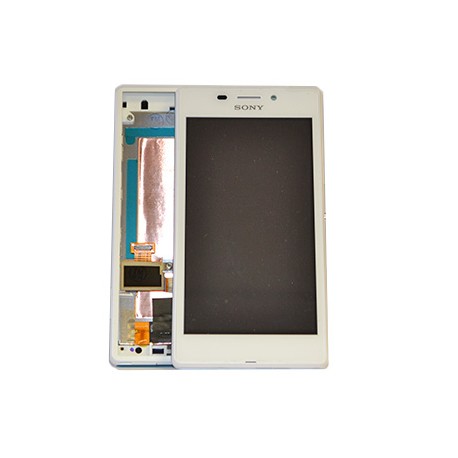 Sony Xperia M2 Aqua Lcd+Touch Screen white ORIGINAL
