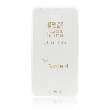 Samsung Galaxy Note 4 Ultra Slim 0.3mm Silicone transparent