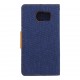 Samsung Galaxy S6 Mercury Canvas case Navy